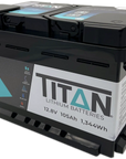 TITAN 12V 105Ah lithium leisure battery, DIN Type 096, ex-customer return