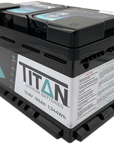 TITAN 12V 105Ah lithium leisure battery, DIN Type 096, ex-customer return