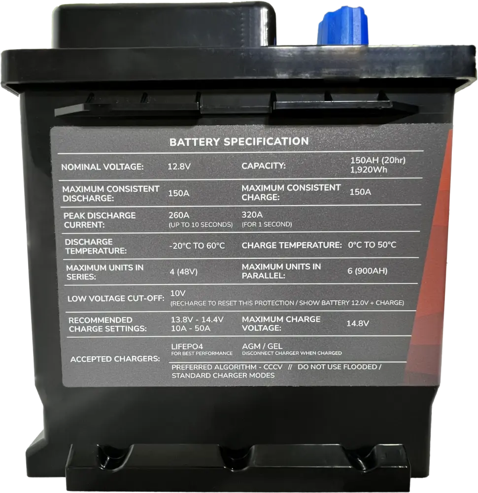 TITAN 12V 150Ah Lithium Battery My Store