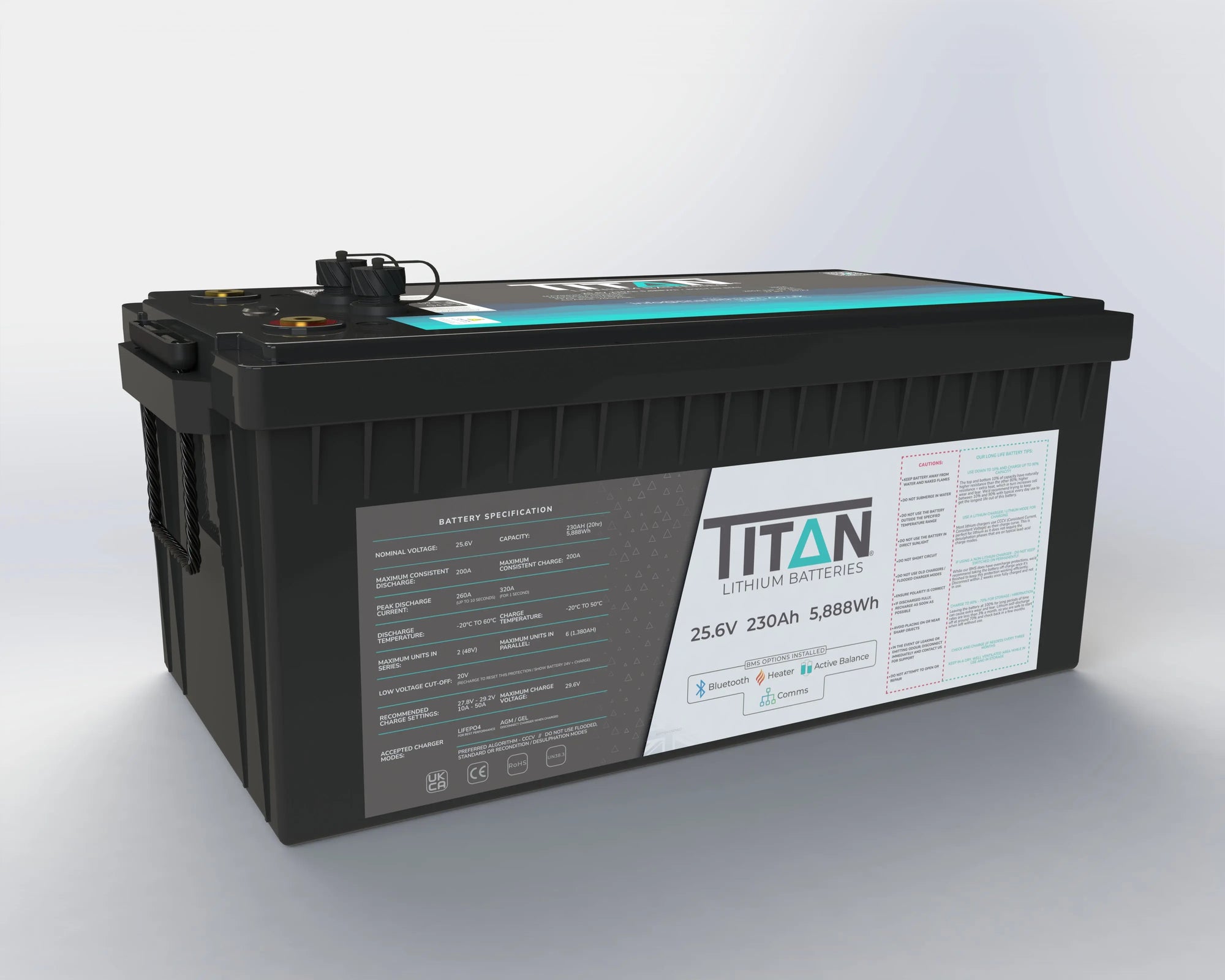 TITAN Lithium 24V 230Ah Battery
