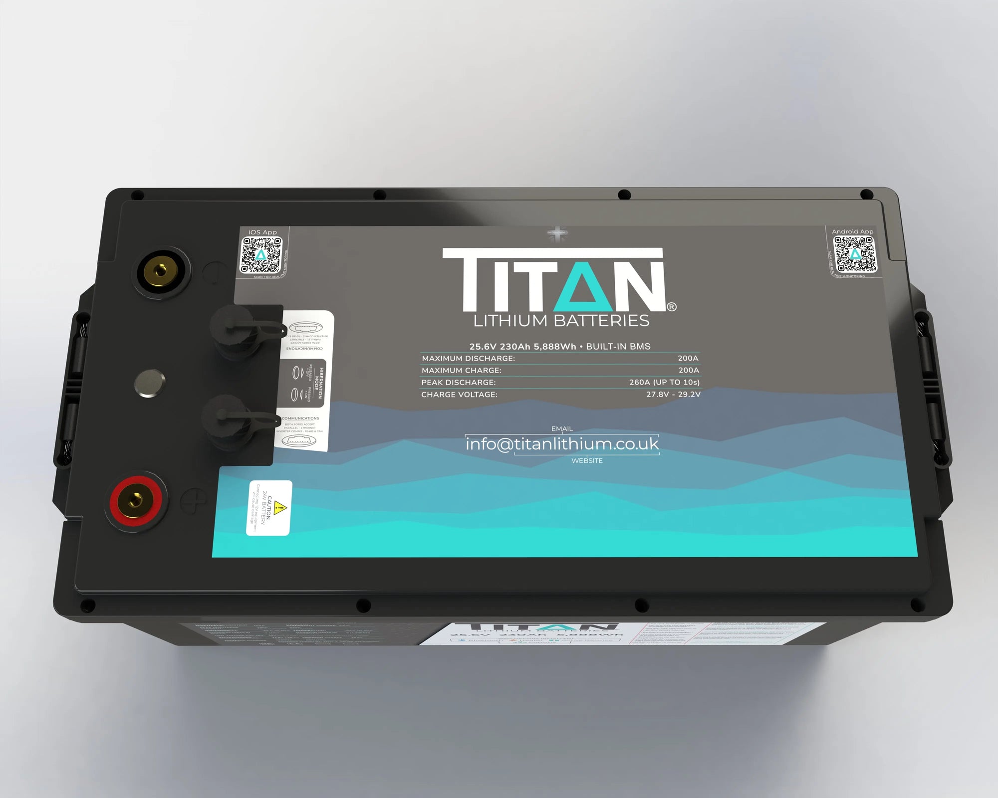 TITAN Lithium 24V 230Ah Battery