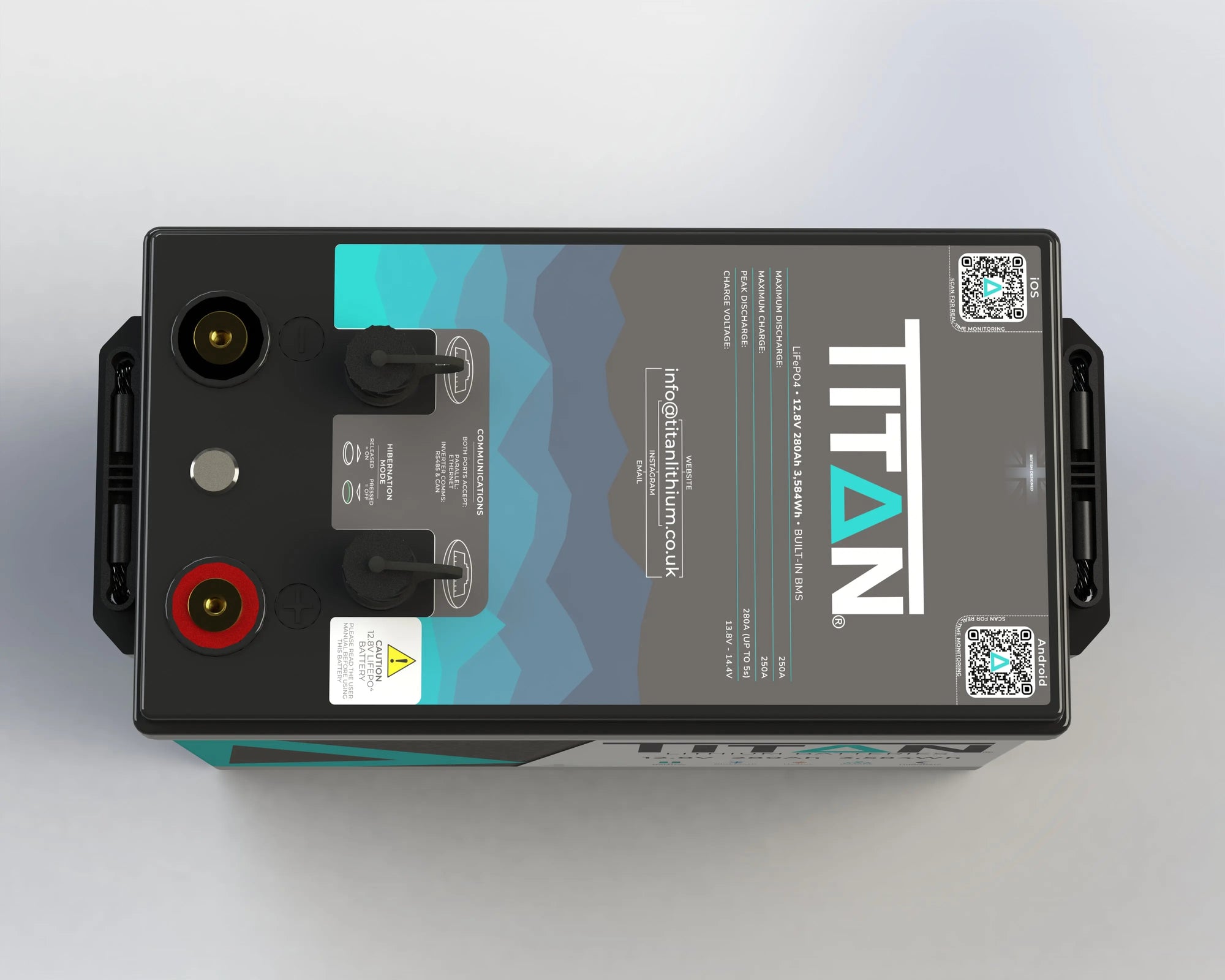 TITAN Lithium 12V 280Ah Battery My Store