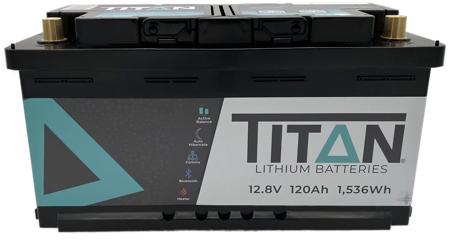 TITAN 12V 120Ah Lithium Battery My Store