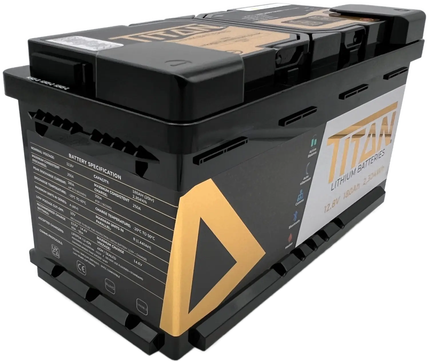 TITAN 12V 180Ah Lithium Battery My Store