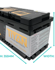 TITAN 12V 180Ah Lithium Battery My Store