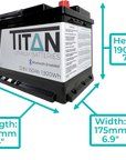TITAN 12V 150Ah Lithium Battery My Store