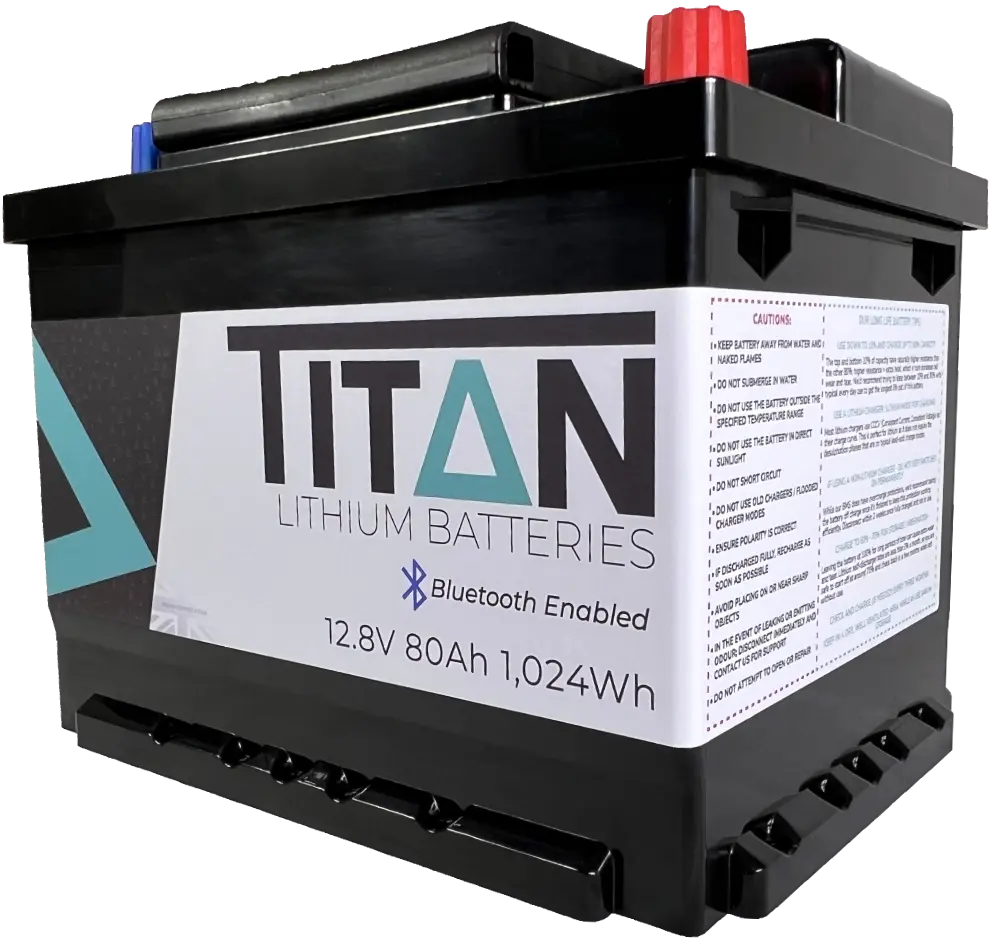 TITAN 12V 80Ah Lithium Battery My Store