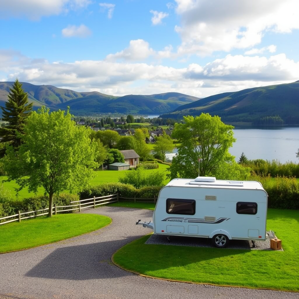 Caravan & Motorhome Adventures in the UK: Embrace Off-Grid Camping with TITAN Lithium Batteries