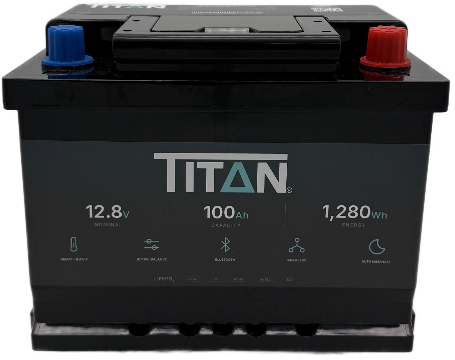 TITAN 12V 100Ah Lithium Leisure Battery (DIN 027)