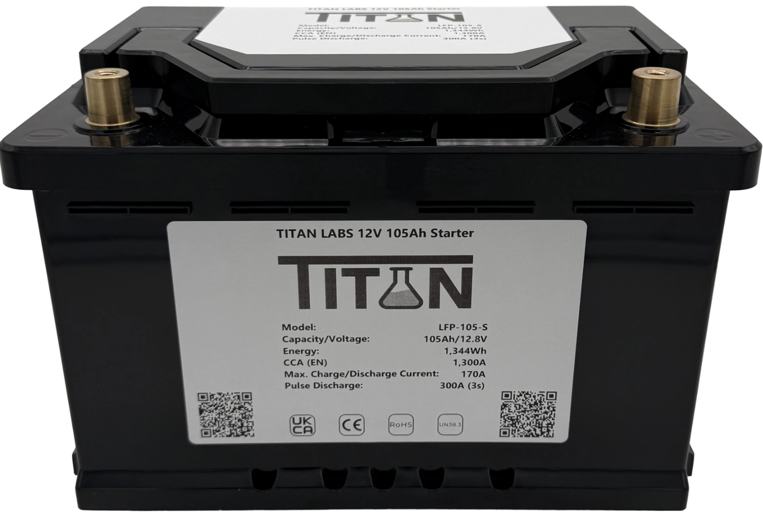 TITAN Labs 12V 105Ah Starter (DIN 096)