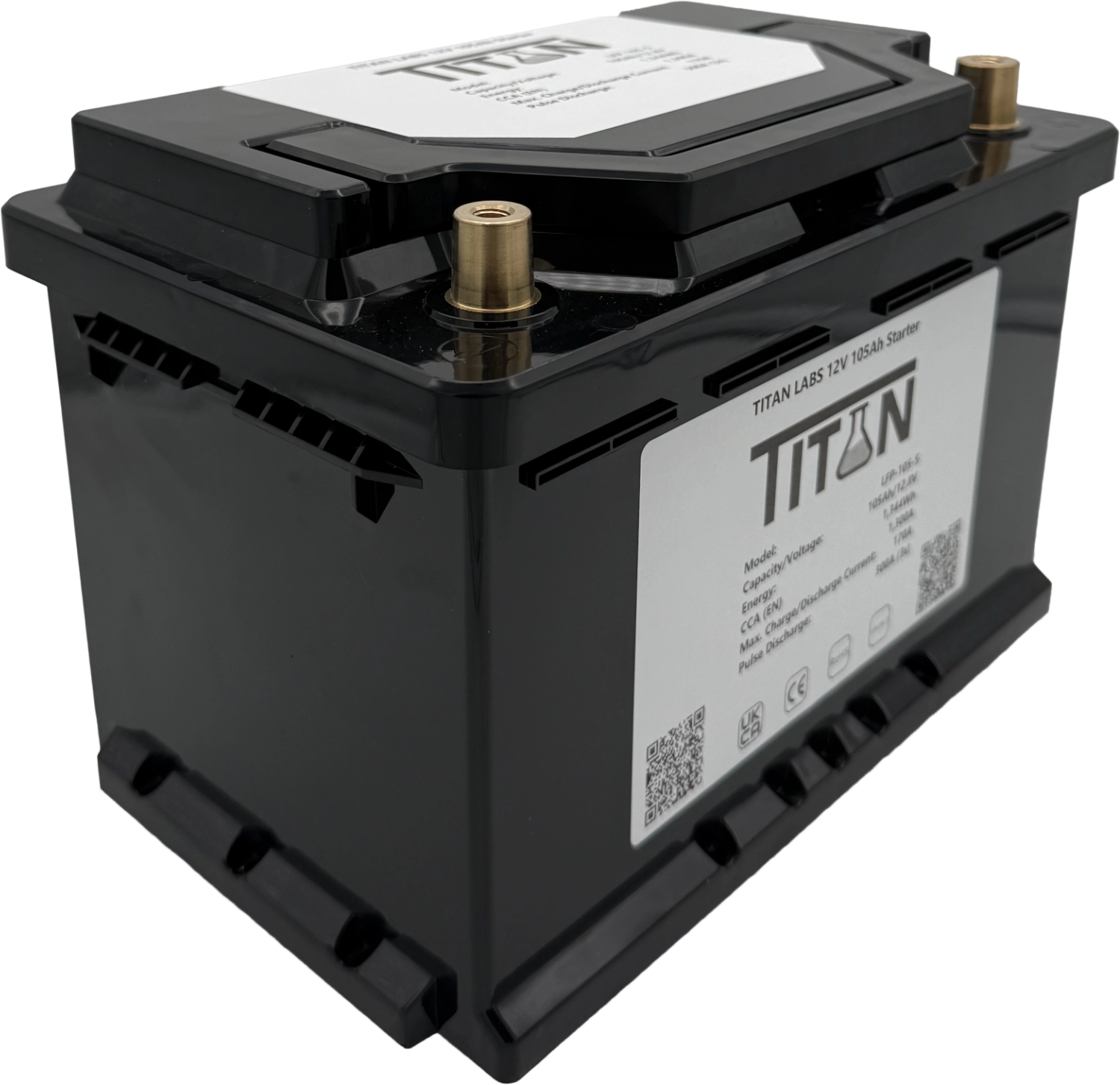 TITAN Labs 12V 105Ah Starter (DIN 096)