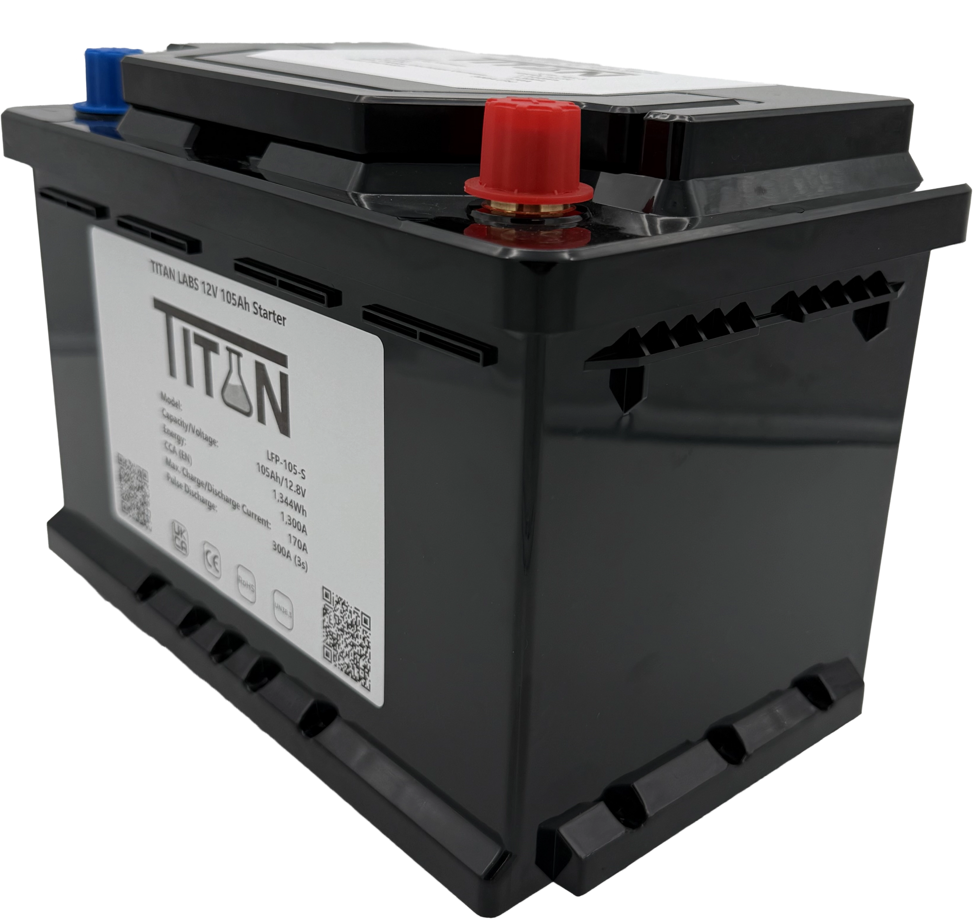 TITAN Labs 12V 105Ah Starter (DIN 096)