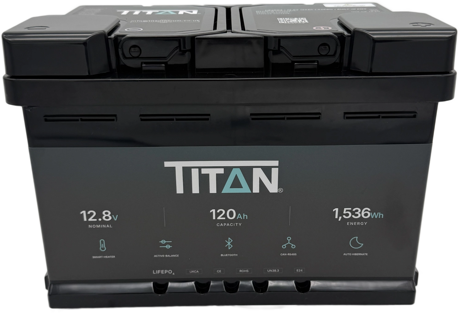TITAN 12V 120Ah Lithium Leisure Battery (DIN Type 096)