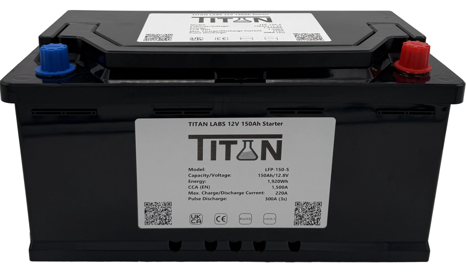 TITAN Labs 12V 150Ah Starter (DIN 019)