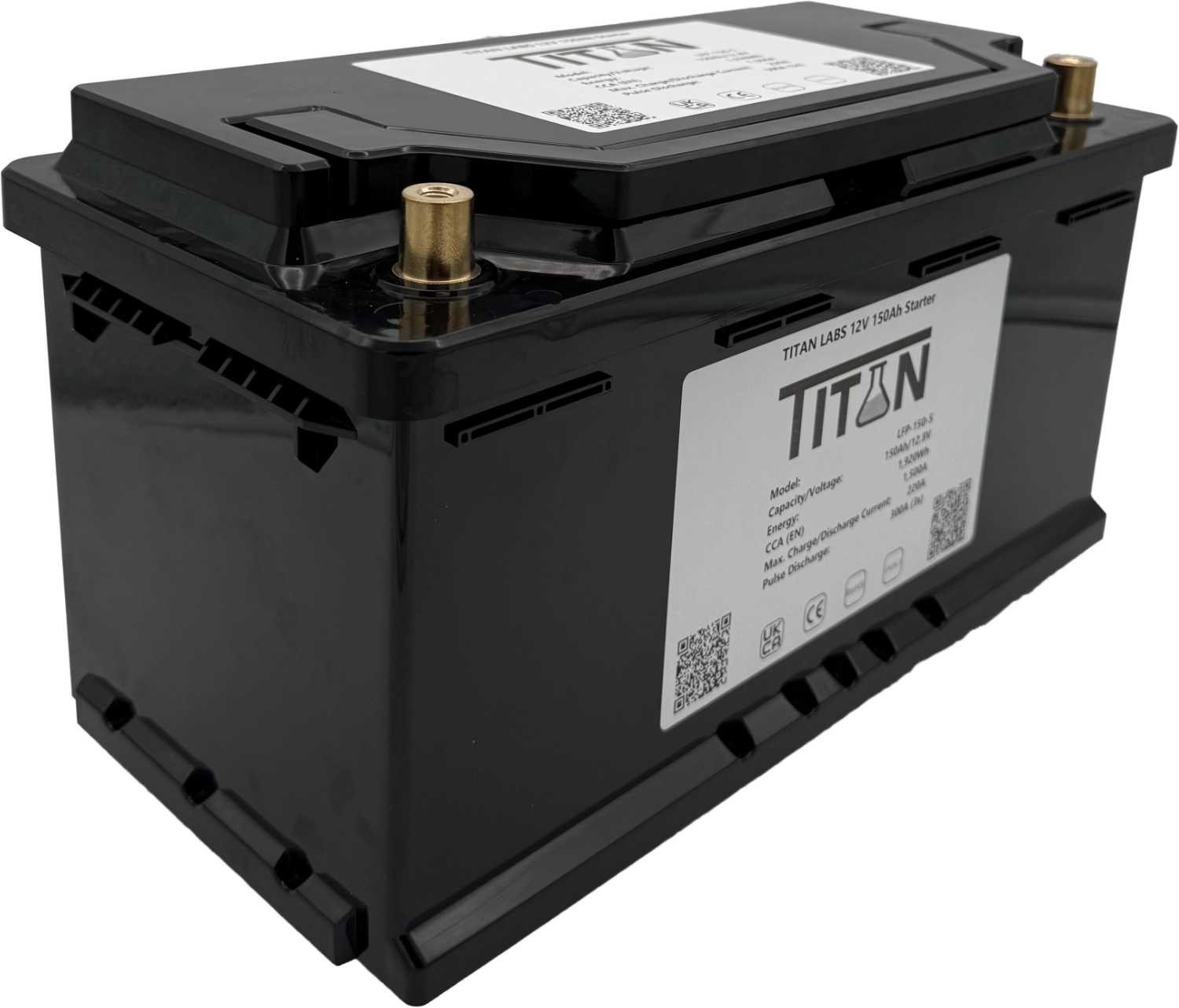TITAN Labs 12V 150Ah Starter (DIN 019)