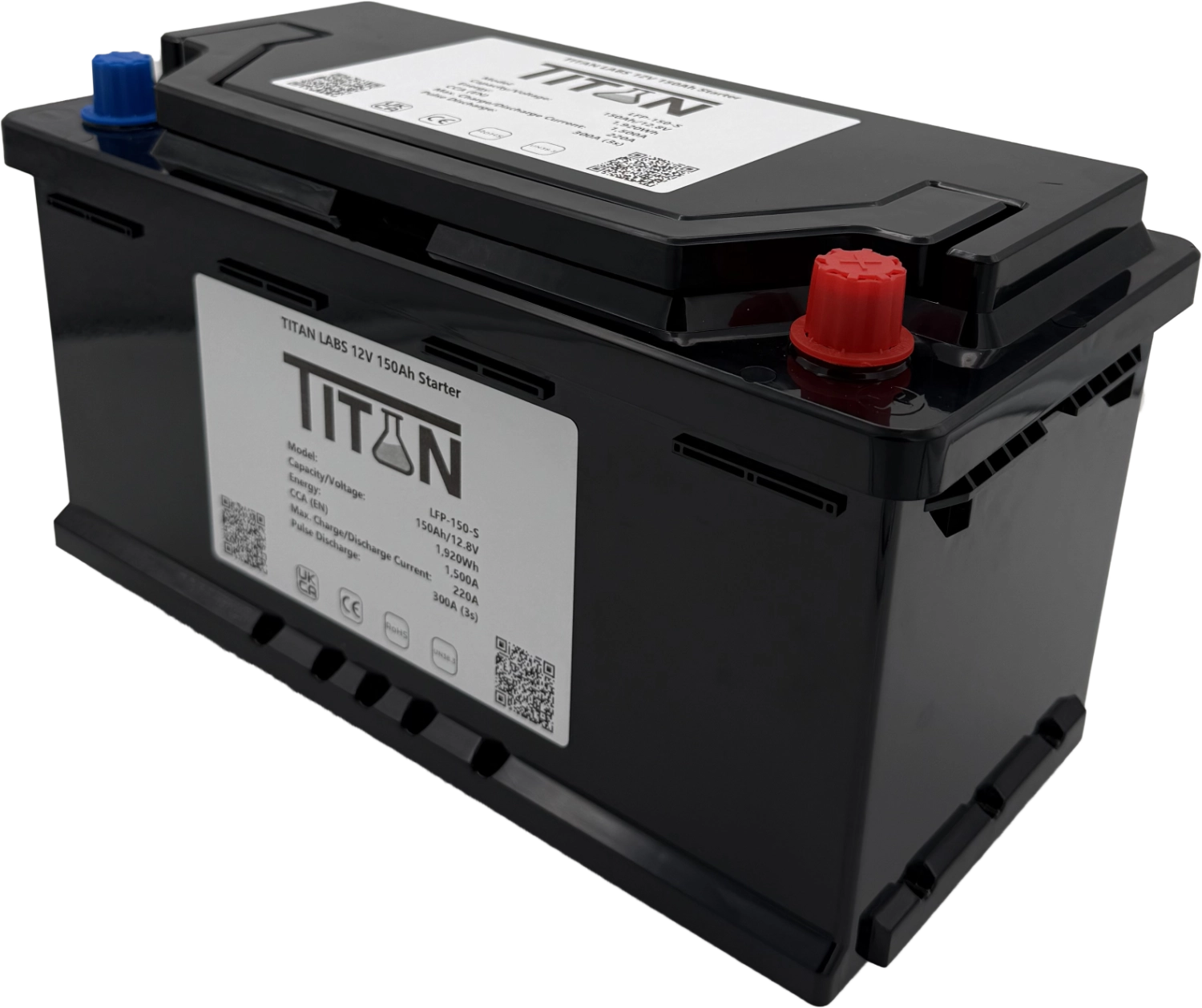 TITAN Labs 12V 150Ah Starter (DIN 019)