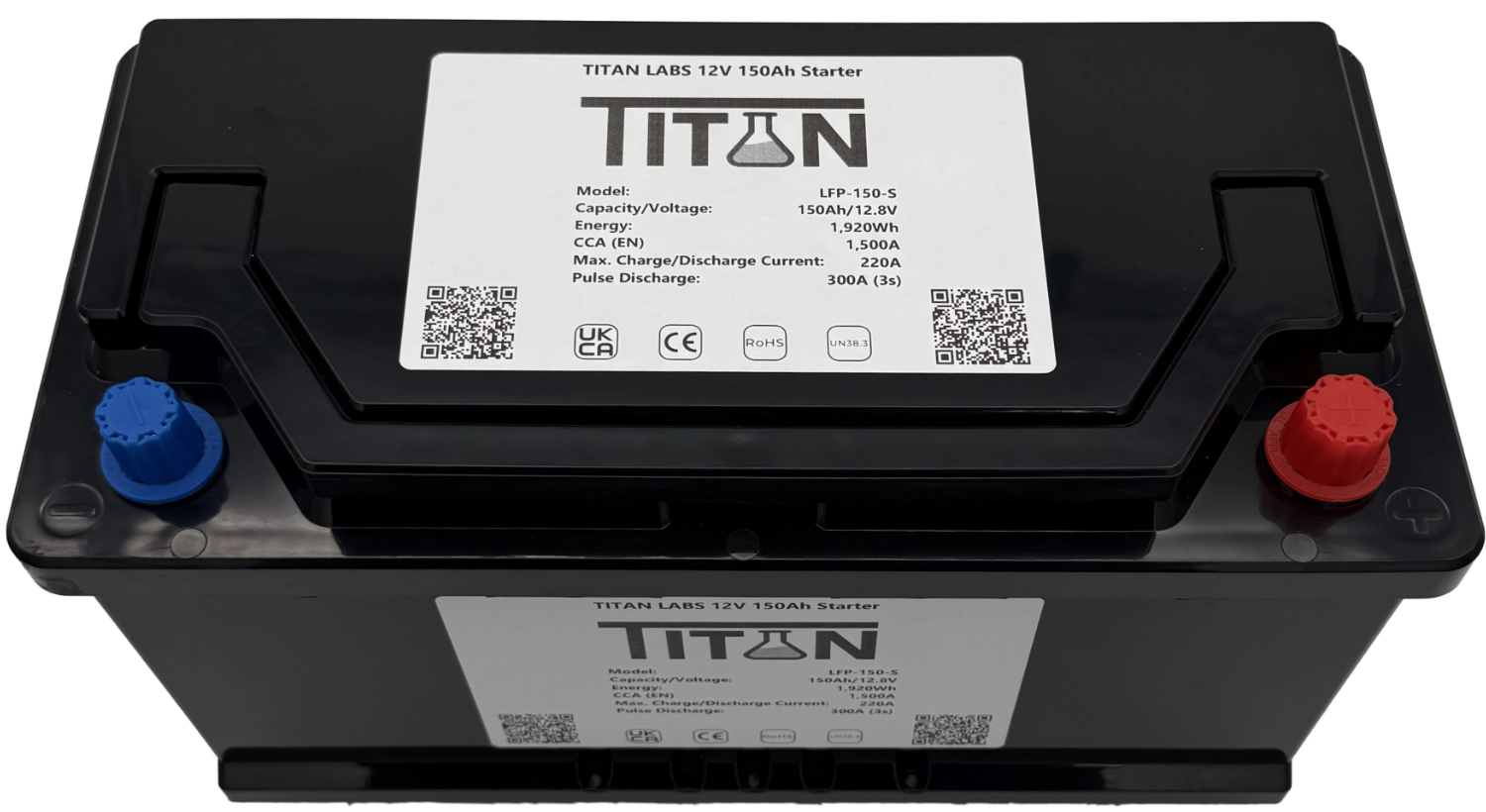 TITAN Labs 12V 150Ah Starter (DIN 019)