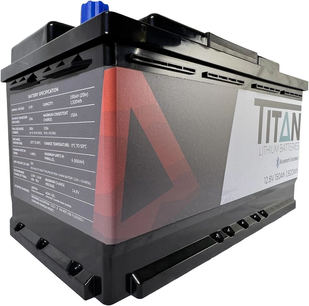 TITAN Lithium 12V 105Ah Batterie