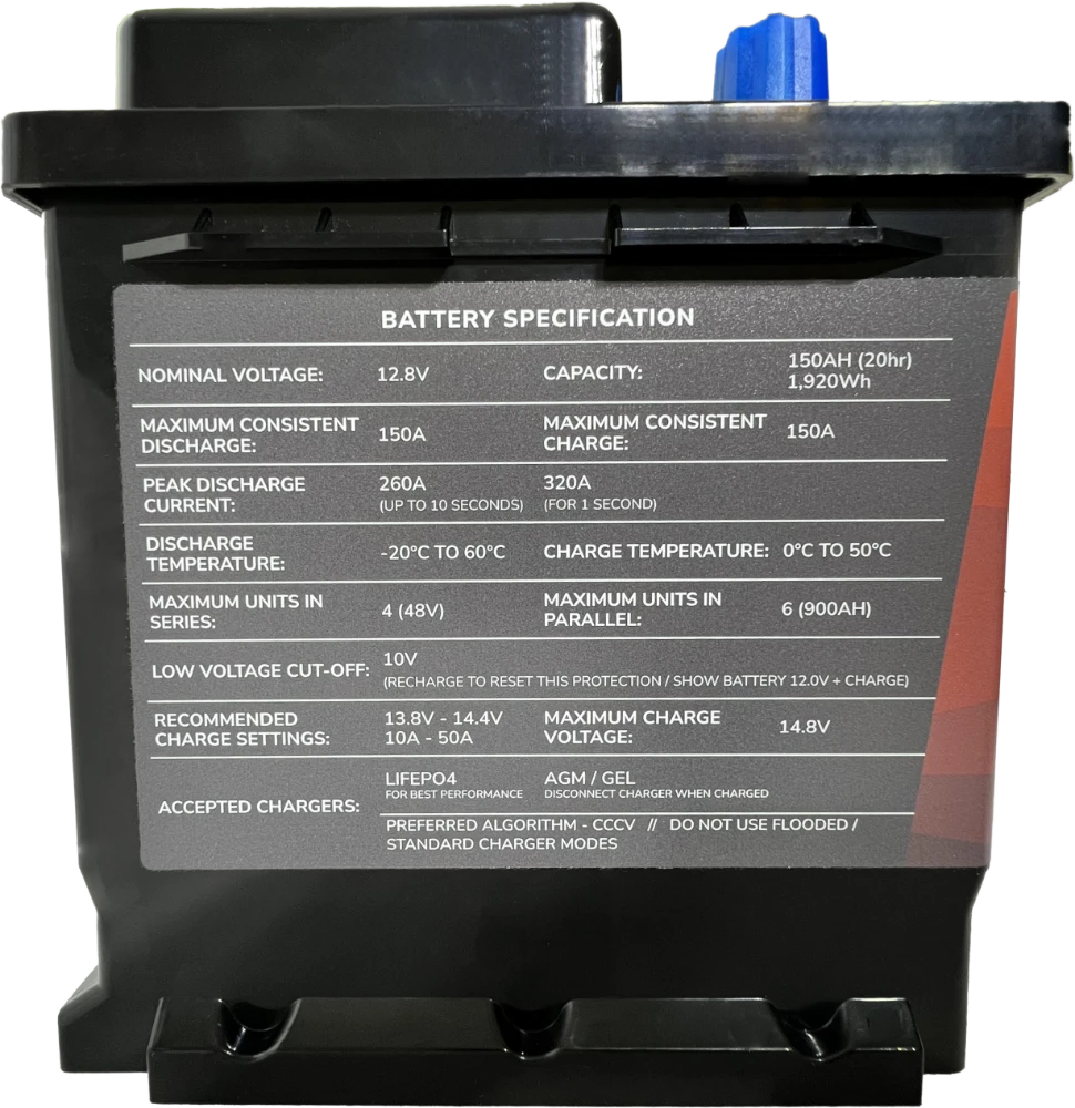 TITAN Lithium 12V 105Ah Batterie