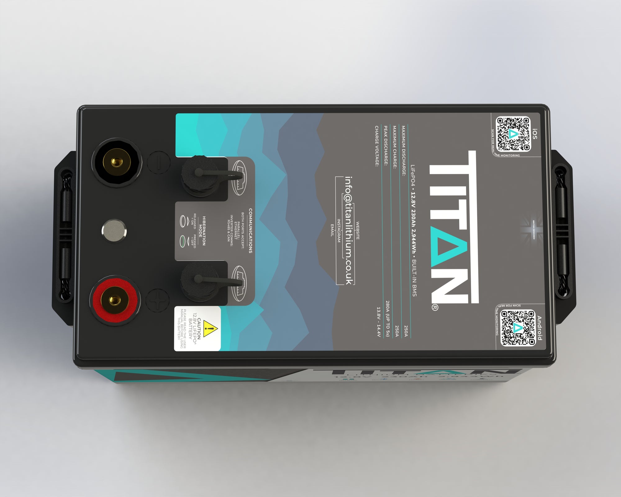 TITAN Lithium 12V 105Ah Batterie