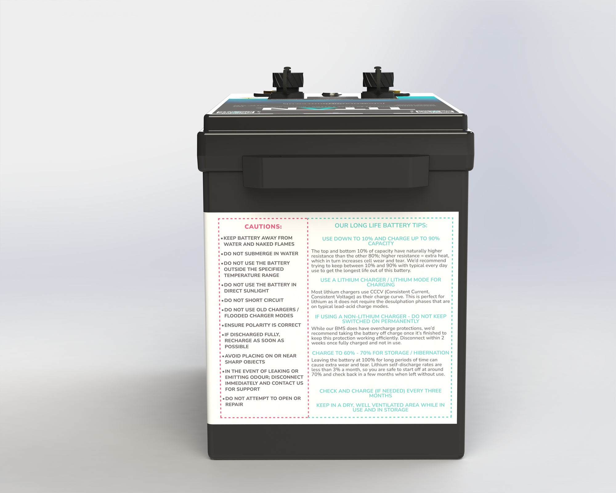 TITAN Lithium 12V 105Ah Batterie