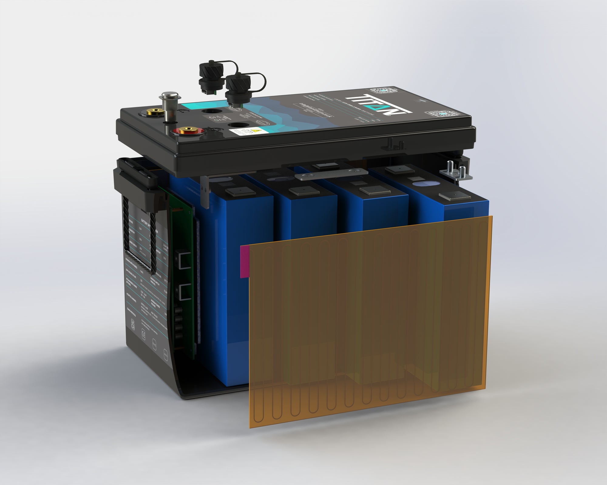 TITAN Lithium 12V 105Ah Batterie