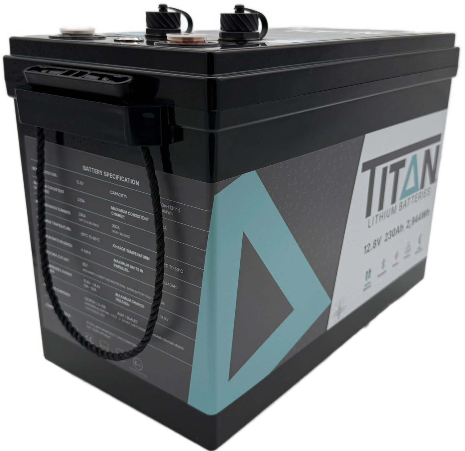 TITAN 12V 230Ah Lithium Leisure Battery