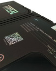 TITAN 12V 240Ah LiFePO4 leisure battery - Diamond range holographic spec sticker detail