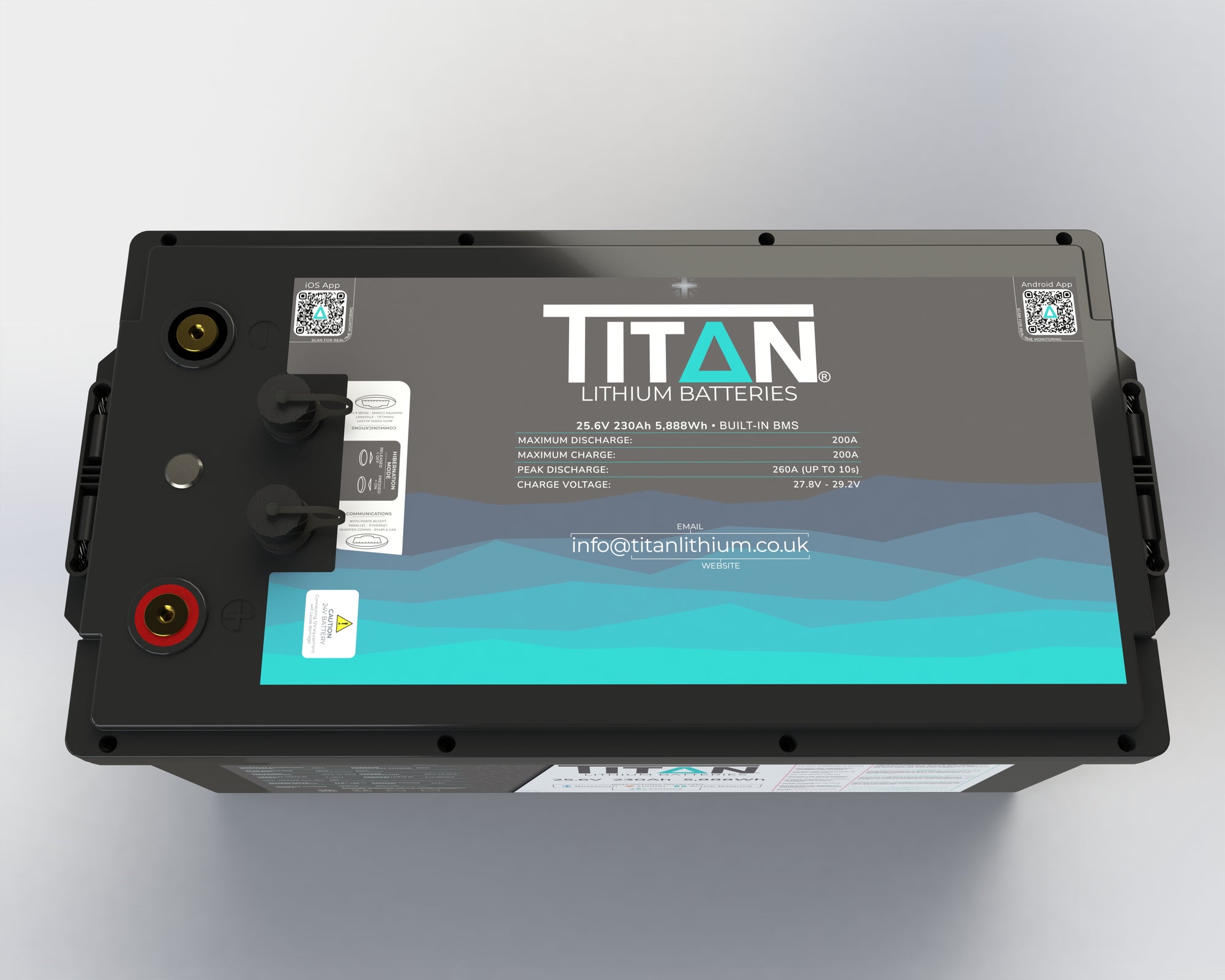 TITAN Lithium 12V 105Ah Batterie