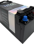 TITAN 12V 260Ah LiFePO4 leisure battery in standard DIN Type 019 case