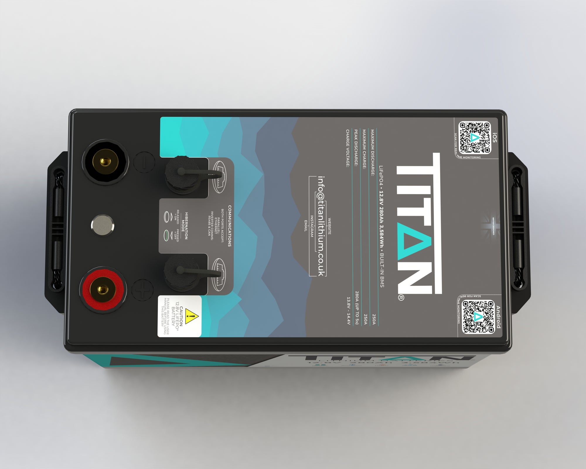 TITAN Lithium 12V 280Ah Battery