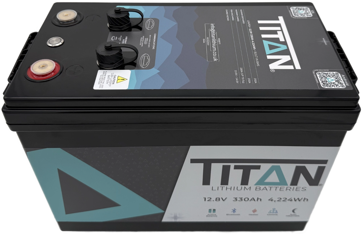 TITAN 12V 330Ah Lithium Leisure Battery