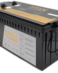 TITAN 12V 460Ah LiFePO4 leisure battery in 520mm industrial case