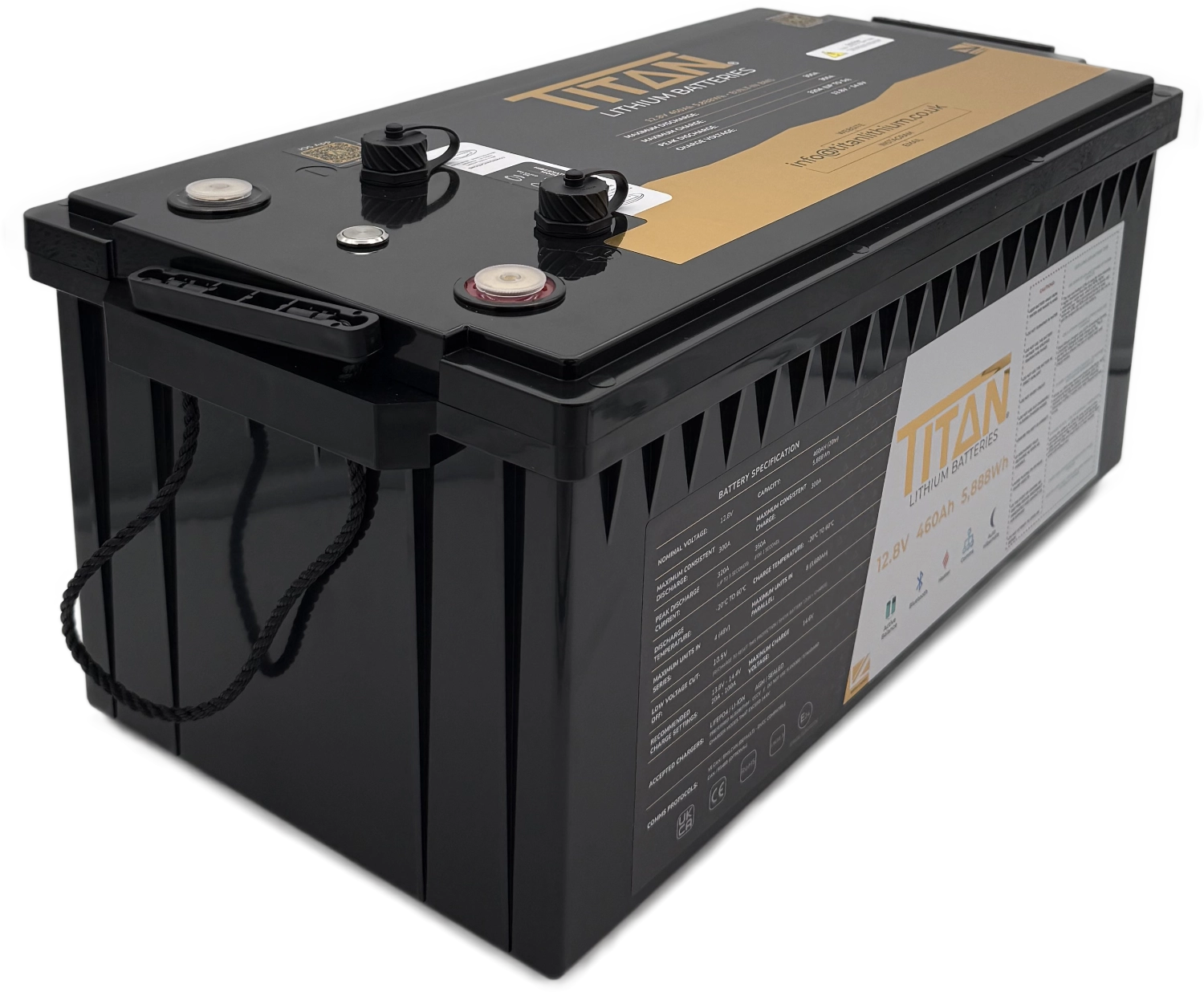 TITAN 12V 460Ah Lithium Leisure Battery