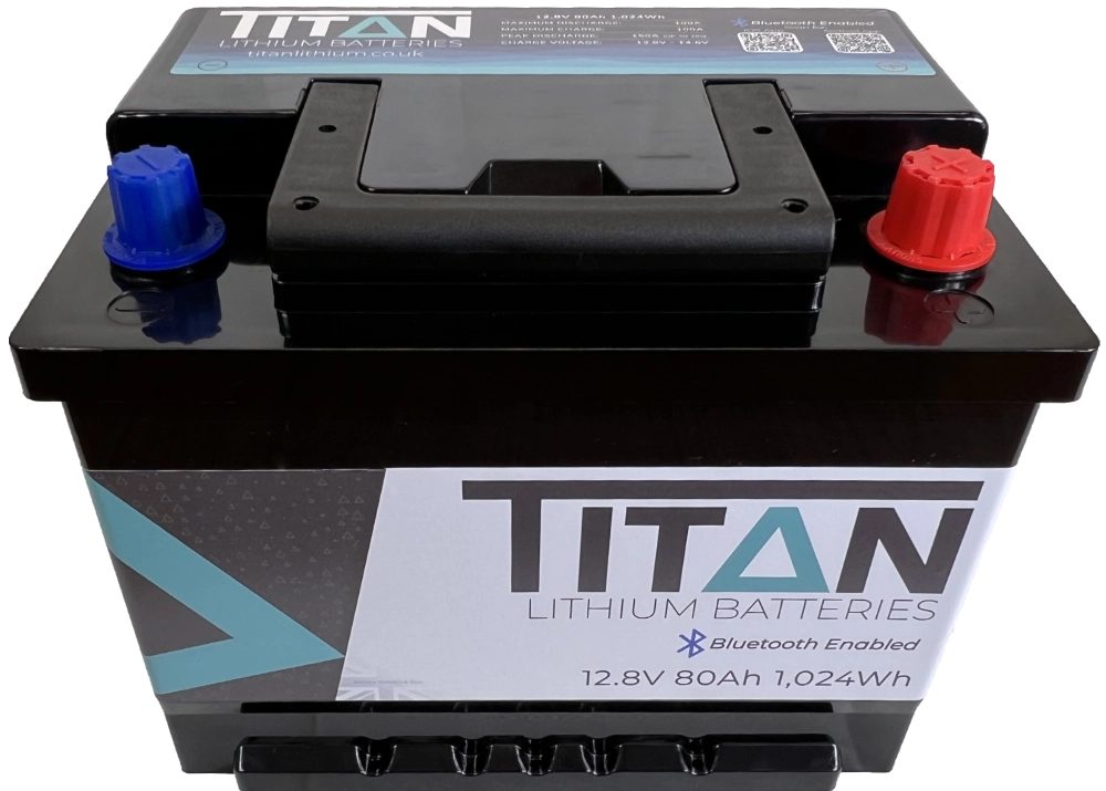 TITAN Lithium 12V 80Ah Battery