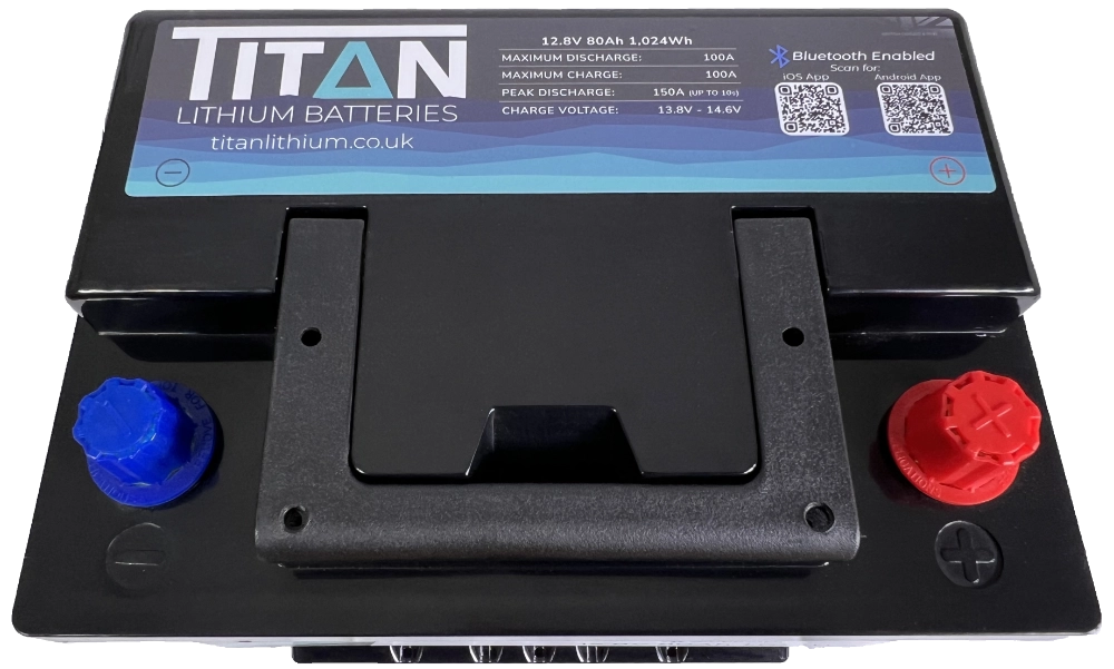 TITAN Lithium 12V 80Ah Battery